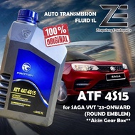 [ORIGINAL] Proton Saga VVT MC2 (2023-Present) ATF 4AT 4S15 Automatic Transmission Fluid (1L) PW91391