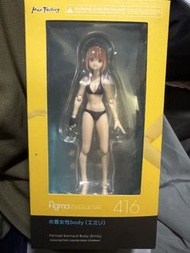 近全新但有一手型不見！水著女性body Max Factory figma 416 泳裝素體 (Emily)