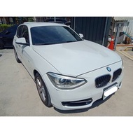 【FB搜尋桃園阿承】寶馬 超人氣116i跑10萬 2013年 1.6 白色 二手車 中古車