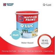 Nippon Q-Luc Super White 18kg - Cat Tembok Interior Waterproof Warna Putih Jernih 1505 18KG
