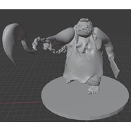 [STL Artist] 3D Print Dota2 Pudge STL File (STL FILE only)