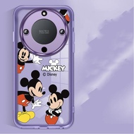Honor X9d 5G HONOR X9d Cartoon Anime Mickey Mouse Soft Silicone Full Cover Shockproof Clear Rubber C