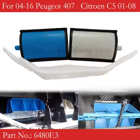 Car Dual Zone Air Conditioning Heater Flap Repair Kit 6480E3 for Peugeot 407 2004-2016 Citroen C5 20