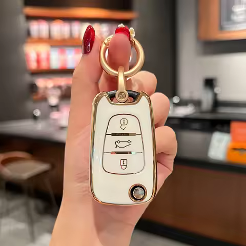 3 Buttons TPU Car Flip Key Case Cover For Kia Sportage Rio 3 Soul Optima Ceed Pro K5 K2 For Hyundai 