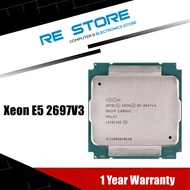 【现货】intel xeon e5 2697v3 e5 2697 v3 processor 14核2.60ghz 35mb 22nm lga 2011-3 tdp 145w cpu
