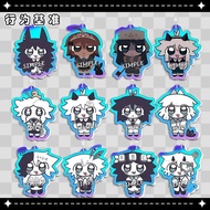 Cute Chibi SPE Behavior Mica Keychain, Abbie Circle Full Characters mica, for FPE Game Fans