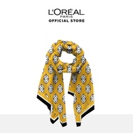 [GWP - NOT FOR SALE] L'OREAL PARIS GOLD & BLACK SCARF (Batik Boutique) – gimmick