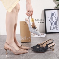 KELSEY 8246-68 KL SEPATU HEELS WANITA IMPORT CANTIK MURAH TERBARU