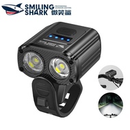 SmilingShark QXD414 2*T6 Bicycle Light 3000lm Super Bright Bike Light 5modes Type-C Rechargeable wit