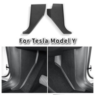 For Tesla Model Y HW4.0 2024 Anti Kick Sticker Protection Cover for Front Door Rest Pedal Side Guard