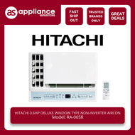 Hitachi 0.6HP Deluxe Window Type Non-Inverter Aircon RA-06SR