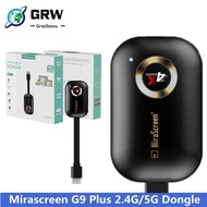 y8 Mirascreen G9 Plus 2.4G/5G 4K Miracast For DLNA Airplay HD TV Stick Display Dongle Receiver For IOS Windows