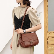 Cobbler Legend Vintage Women S Saddle Bag Leather Shoulder Bag Fashion Women S Bag Large Capacity Cr