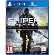 PS4 Game Disc: Sniper: Ghost Warrior 3 season pass