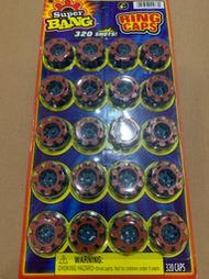 新品促銷 懷舊童玩 玩具槍 BB槍 火藥 外銷款耗材 320發 一卡 左輪火藥槍 8連發火藥槍 手槍 左輪手槍 火藥槍