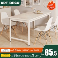 Dining Table Set with 2/4 Chairs Home Living /Meja makan /2/4 Kerusi/Study Table/Balcony/Wood Dining Table/MEJA/table
