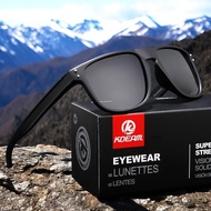 KDEAM แบรนด์แท้ ร้านไทยส่งเร็ว แว่นตากันแดด เลนส์ Polarized กัน UV400 แว่นกันแดดผู้ชาย (ผู้หญิงใส่ได