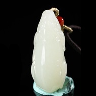 秒殺價 天然新疆和田玉羊脂玉貔貅吊墜 玉質細膩
