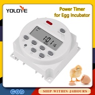 220V Sinotimer for Incubator Egg turner. With SECONDS. Pwde nang walang limit switch