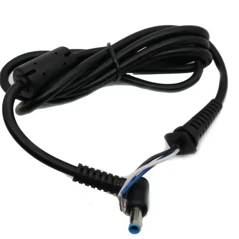 4.5x3.0 4.5*3.0mm DC Power Charger Plug Cable Blue Connector With Pin for Hp Laptop Adapter 19.5V 3.