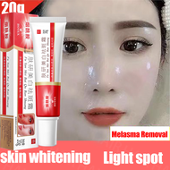 Krim Pemutih Bintik 20g Penghilangkan Bintik Gelap Anti Bintik Niacinamide Memudar Pigmentasi Melasm