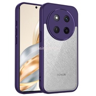 Ốp điện thoại cho Honor X9C 5g 2025 mờ trong suốt Ốp điện thoại Ống kính bảo vệ vỏ lưng chống sốc