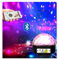 Cầu Quay LED 7 màu cảm ứng nhạc bluetooth + usb + remote ND530