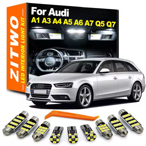 Complete Car LED Bulb Interior Light Kit For Audi A1 8X A3 8L 8P 8V A4 B5 B6 B7 B8 A5 A6 C5 C6 C7 A7