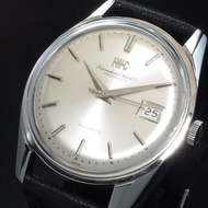 IWC Inter Schaffhausen Old Inter Cal.8541B 魚冠 SS 皮革日期非原裝皮帶扣男士手錶“21820”