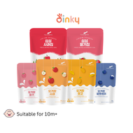 Little Spoon - Korea Freeze Dried Yogurt Cube Snack | Apple | Strawberry | Mango | Blueberries | Healthy Fruits Breakfast Cereal for 10M+