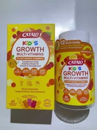 CATALO - 新版 家得路兒童健營成長小熊軟糖 60粒 鋅＋綜合維他命 天然果膠 容易咀嚼 EXP:2027/07 全植物軟糖