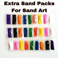 Sand Art Extra Sand Pack 9 Colours