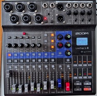 Zoom LiveTrak L-8 數位錄音混音器, mixer, interface