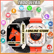 [FAST SHIP]Smartwatch T800 Ultra 8  Ultra W26+PRO Smart Watch Series 8 TRUE FULL Screen Heart Rate E