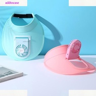 ATC Breathable Cooling Fan Hat  Fan Sun Visor Hat Fishing Hat Cooling Peaked Cap Hat Usb Charging Ha