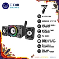 Vinnfier VF ECCO 7 BTU 2.1 Bluetooth Karaoke Speaker USB Powered 50W Max USB Pendrive FM Radio Micro