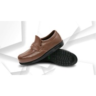 OSCAR Safety Shoes 1903 Maroon Brown