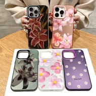 Cover For Iphone 11 12 13 14 15 Pro Max 14 15 Plus Case Cover Trendy Fresh Oil Painting Daisy Flower