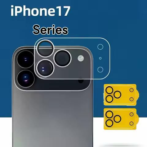 2Pcs For Apple iPhone 17 Air 16e 16 15 14 13 12 11 XS XR Pro Max Plus Mini Mobile Rear Camera With T