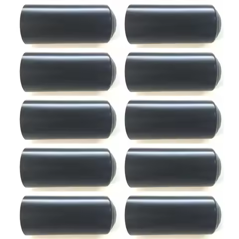 10PC New Wireless Microphone Cover Battery Screw On Cap Cup Back Cover For Shure PGX24 SLX24 58 SM B
