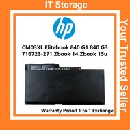 Original HP EliteBook 840 850 855 G1 G2 ZBOOK 14 G2 15U G2 CM03XL Laptop Battery