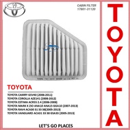 17801-31120 - CABIN FILTER AIRCOND FILTER TOYOTA ESTIMA ACR50 RAV4 ACA38 VELLFIRE ALPHARD ANH20