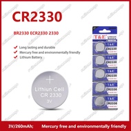 2-50PCS 3V CR2330 Button Cell Battery BR2330 ECR2330 2330 Car Remote Control LED Flash Card Installe