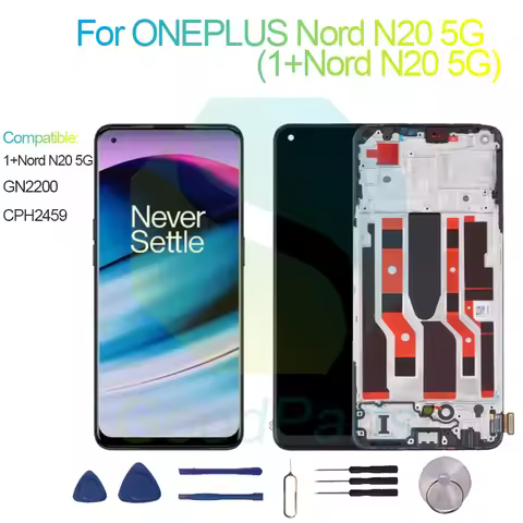 For ONEPLUS Nord N20 5G Screen Display Replacement 2400*1080 GN2200, CPH2459 1+Nord N20 5G LCD Touch