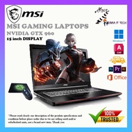 MSI Gaming Laptop-Premium Refurbished GE62-6QC (MS-16J5)Intel Core I7-6700HQ@2.60GHZ,DDR4 8GB,GTX960