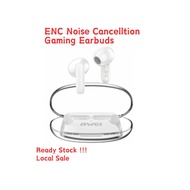 Awei T85 True Wireless Earbuds Bluetooth Earphone 4 Mic ENC Noise Cancelling Gaming Earbud