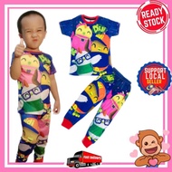 DIDI & FRIENDS🌟Baju tidur/Pyjamas Budak boy & girl  Kain full Jersey size 1-7 tahun🌟