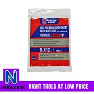Nippon Paint Kain Canvas 003 Premium Dropsheet With Anti Skid 9ft x 12ft