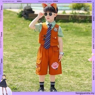 Crazy Zoo Children's Clothes Rabbit Police Officer Judy Suit Boy Nick Fox Costume Day 6 Performance 