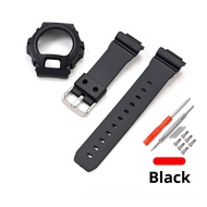 Case + Strap for Casio G-SHOCK DW-6900 DW-6600 DW-6930 DW-3230 Replace Matte Resin Rubber Band Brace